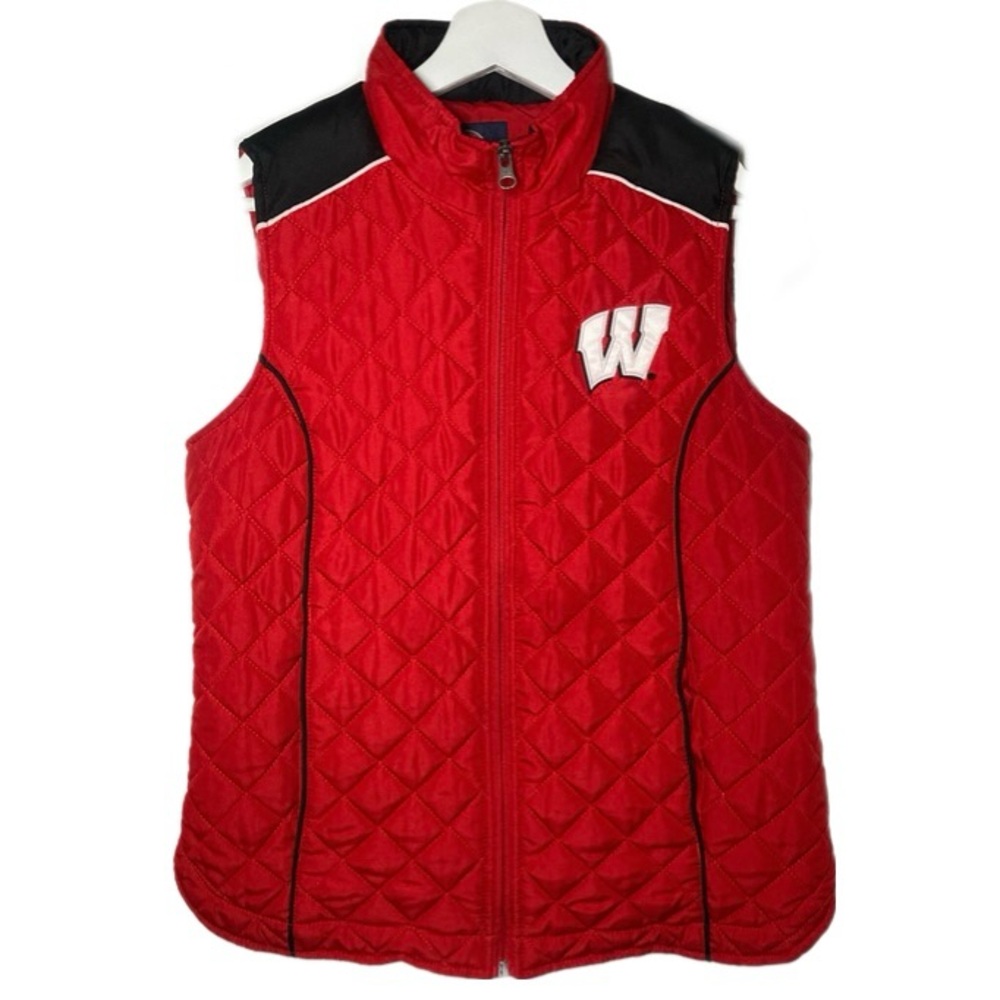 Wisconsin Badgers Puffer Vest Men's Small G3 Big 10 College University School